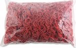 Kummipaelad kontoritarvetele, 20mm, punane, 1kg