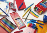 Faber-castell Color Grip 24 akvarellpliiatsit metallkarbis, V&auml;rvipliiatsid Faber-Castell Grip 2001 24-v&auml;rvi metallkarbis