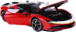 Ferrari Sf90 Stradale mudel metallik Bburago 1:18 punane