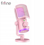 Fifine Am6p Usb kondensaatorstuudiomikrofon koos Rgb-ga