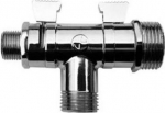 Nurga all olev kombineeritud ventiil Impet 3/8"x3/4"