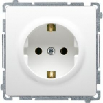 Kontakt Simon Basic Socket Schuko maandusega, valge