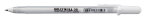 Geelpliiats Sakura Gelly Roll, valge, 0,8 mm