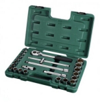Sata 24-osaline 1/2" 12-nurgaline pistikupesa komplekt