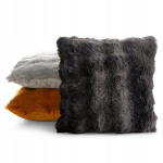 Dekoratiivne padjap&uuml;&uuml;r Eurofirany LILY 45x45 Tehis-karusnahk Beež Pol&uuml;ester