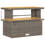 10-osaline aiasohva komplekt patjadega Hall Pol&uuml;rattan Akaatsia,4-osaline aias&ouml;&ouml;gikomplekt patjadega Hall Pol&uuml;rattan Akaatsia