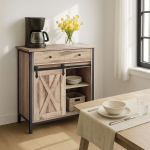 Kummut, 70x30x80 cm, pruun-must