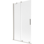 Vannisein Mexen Velar, 100 x 150 cm, harjatud nikkel/matt klaas