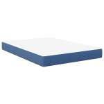 Pocket Spring Voodi Madrats Sinine Keskmine 160x200x20 cm Kangas