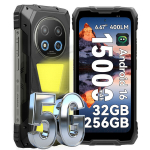 Telefon Blackview ROCK 2 Pro 5G - 6,67&Prime; 120Hz - Android 16 - 32GB+256GB - 15000mAh - NFC -16MP+13MP - Must