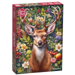 Kujundpusle CherryPazzi "Oh My Deer" 2000 t&uuml;kki v&auml;rvikas loomakunsti teos