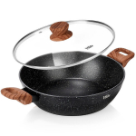 Praadipann graniit s&uuml;gav klaasist kaanega GRANITICA WOOD 28 cm 35 l pruun Orion
