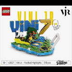LEGO v&auml;ljaanded 43027 Vinicius Jr. &ndash; Parimad - M&auml;nguasi 10 aastat - Laste toa dekoratsioon