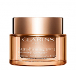P&auml;evakreem Clarins Extra-Firming Day SPF 15 k&otilde;ikidele nahat&uuml;&uuml;pidele, kollageenitehnoloogiaga, 50 ml
