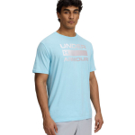Under Armour Team Issue Wordmarsk SS meeste T-s&auml;rk helesinine 1329582 494