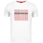Ozoshi TSH04 valge meeste T-s&auml;rk OZ93801