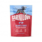 CARNILOVE ACTIVE Dog l&otilde;he ja kalkun Junior suurtele t&otilde;ugudele kuivtoit noortele koertele 1,5 kg