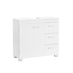 Vannitoa kapp 70x30x63,8 cm Valge