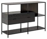Riiul Seaford,35x78x114 cm, must