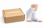 Kompressioonsokid 37/39 suurus, l/xl, valged, unisex, Nordhelios, 37/39
