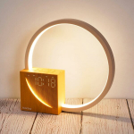 Magamistoa LED lamp &auml;ratuskellaga, USB laadimisport, heleduse reguleerimine, 10 loodusheli
