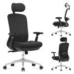 Masaažiga kontoritool Mark Adler LeadPro 6.0 Black &ndash; jalatoega, ergonoomiline