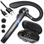 Juhtmevabad Bluetooth 5.1 peakomplektid mikrofoniga, k&otilde;neaeg kuni 12 tundi, Ausinė belaidė Bluetooth 5.1 su mikrofonu, pokalbių laikas iki 12 h