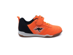 Laste jalan&otilde;ud Kangaroos K5-Super Court EV oranž/must