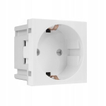 Maclean Mce719w pistikupesa, valge, &uuml;hekordne, Schuko
