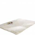1tk &Uuml;lipehme Vaip, Valge Suur Pindala, Veekindel Asetus., 160 * 230 cm / 62,9 * 90,5 colio