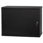 19-Tolline 3U 180 Mm Rack-Kapis&uuml;steem Cctv-Salvesti (Dvr) Jaoks, Must, Stalflex