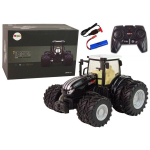 Remote controlled tractor R/C Black 2.4G Metal
