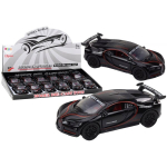 Sportauto auto 1:32 Action Figure Spoiler Metallic Black Sound