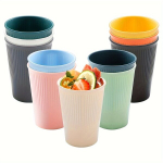 Plastikust tassid, 6 tk,, Tamsiai mėlyna