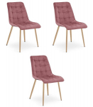 3-osaline s&ouml;&ouml;gitoolide komplekt Split, 88x46x40 cm, roosa