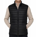 Meeste tepitud vest NEEDIVYOU, must, XL