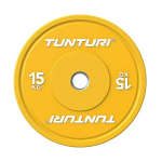 Sporditarbed, TUNTURI Platinum, kangikettad, kollane, 50 mm, 15 kg.