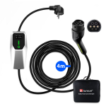 Elektriautode laadimiskaablid &ndash; Junsun t&uuml;&uuml;p 2, 16 A, 1 faas, 3,5 kW, 4 m, CEE-pistik