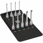 Wera Zyklop 1/2" Torx mutriv&otilde;tmed, 6 tk., ladustamisfunktsiooniga