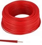 Dy 1x4 450/750v paigalduskaabel, punane, 100m
