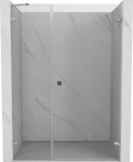 Mexen Lunar-B parema hinge'iga du&scaron;iuks 135 cm, l&auml;bipaistev, kroom - 832S-135-050-01-00-P