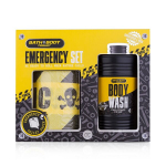 Kingituskomplekt Accentra Bath and Body Toolkit Emergency Set meestele: du&scaron;igeel, 400 ml + temaatiline tualettpaberi rull, 1 tk.