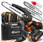 Akukettsaag Majster Pro MP-0009, 20 V, 2 x 2 Ah, 15 cm