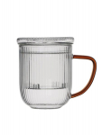 MPL tass filtriga ja kaanega Justine, 400 ml