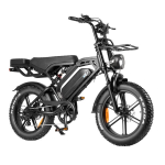 Elektriline jalgratas Sponge Scrambler Fat bike, must