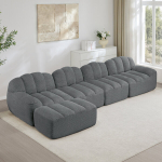 Moodulsofa, 4 istekohta, 32D vaht, ottomaniga, 1 tk