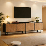 TV kapp, 180x40x50 cm, 4 ust, 80 tolli TV, 1 tk