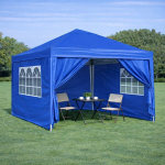 Kokkupandav paviljon, 3x3 m, terasraam, 4 seina, 1 tk