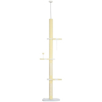 Kassi kraapimispuu, reguleeritav 220-260 cm, 47x34 cm, 1 tk