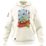 Rick and Morty Hoodie, Off-White, M, M